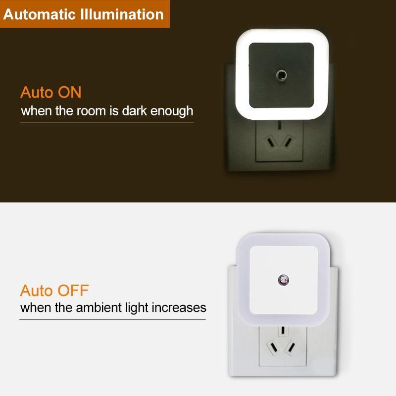 Zentari GlowSense™ Mini Motion Night Light (US & EU Plug)