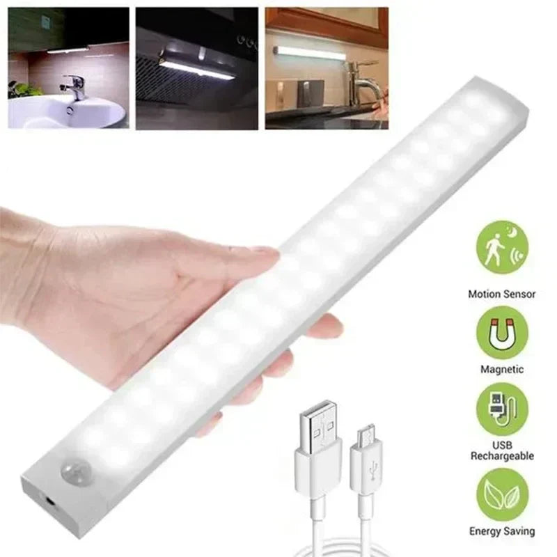 Zentari MotionGlow™ Rechargeable LED Cabinet Light (Motion Sensor)